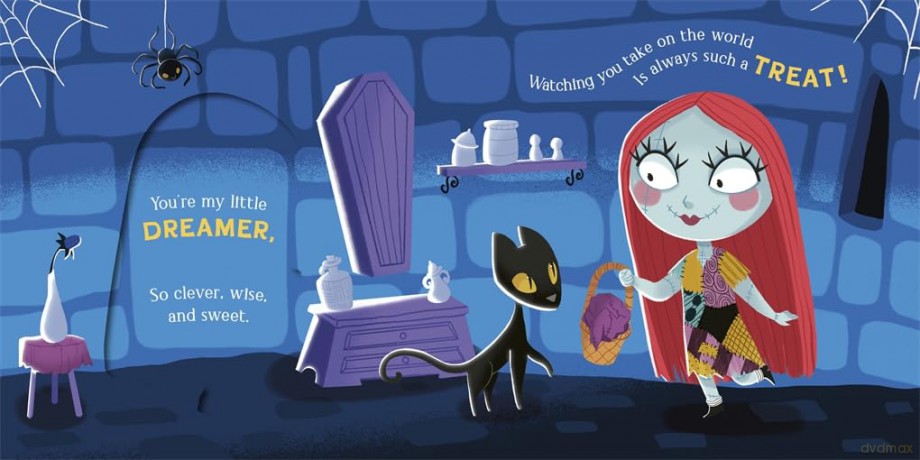 Disney Tim Burtons The Nightmare Before Christmas Youre My Little N [KSIĄŻKA]