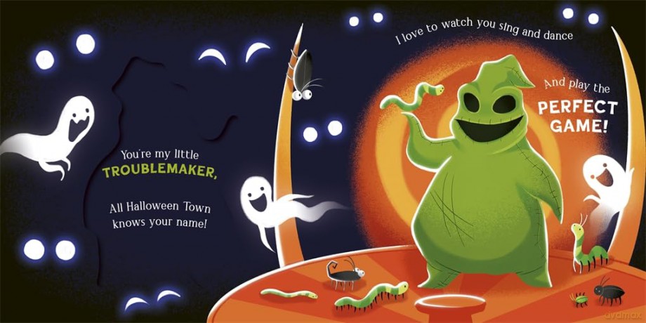 Disney Tim Burtons The Nightmare Before Christmas Youre My Little N [KSIĄŻKA]