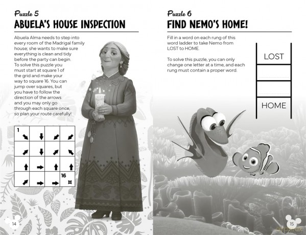 Disney Travel Puzzles [KSIĄŻKA]