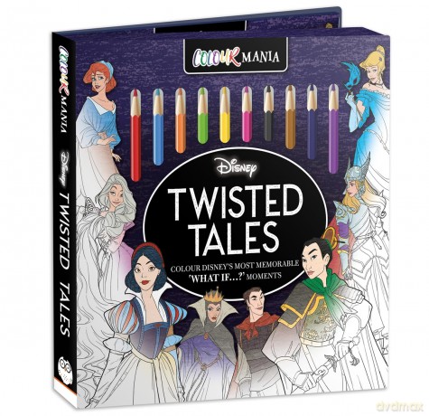 Disney Twisted Tales Colourmania [KSIĄŻKA]