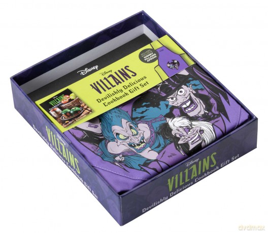 Disney Villains Devilishly Delicious Cookbook Gift Set [KSIĄŻKA]