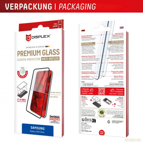 DISPLEX Premium Glass AR MM Samsung S26