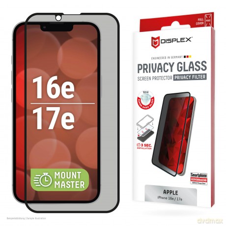 DISPLEX Privacy Glass MM Apple iPhone 16