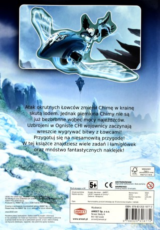 Lego Chima Zadanie Naklejanie [KSIĄŻKA]