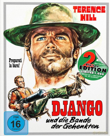 Django und die Bande der Gehenkten (Mediabook A, 2 Blu-rays) [Blu-Ray]