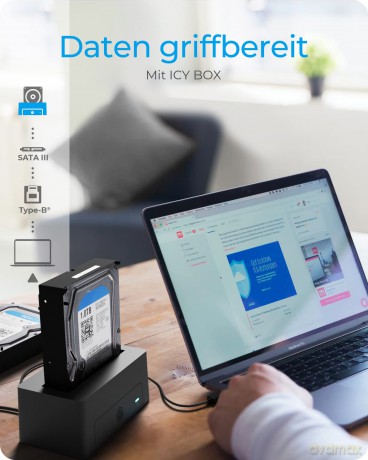 Dockingstation IcyBox USB3.2 Gen1 2,5"/