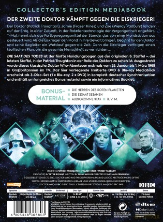 Doctor Who:Saat Des Todes Ltd. [3xBlu-Ray]