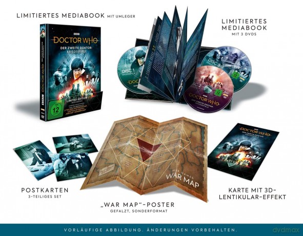 Doctor Who-Der Zweite Doktor:Kriegsspiel [3DVD]