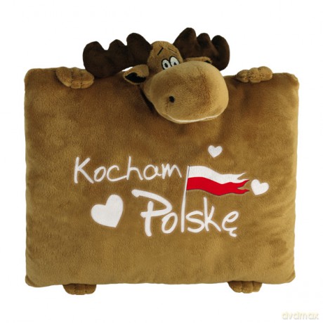 Łoś Poduszka Kocham Polskę