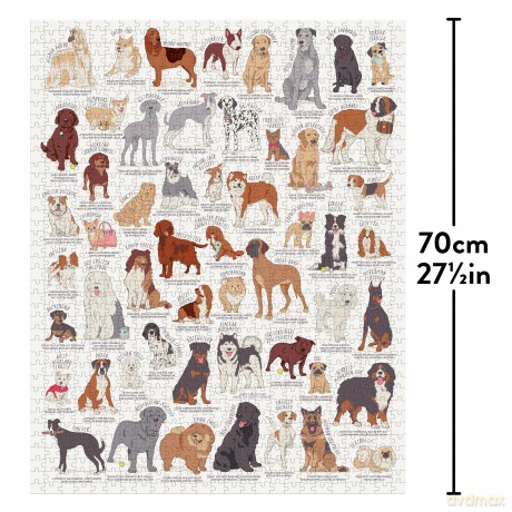 Dog Lovers 1000 Piece Jigsaw Puzzle