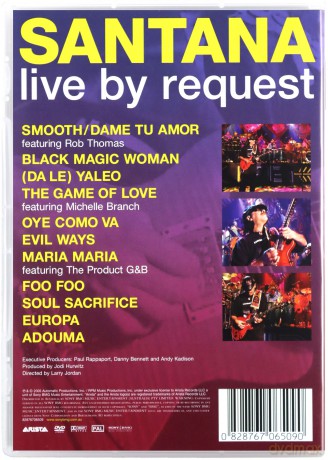 Santana: A & E Live By Request [DVD]
