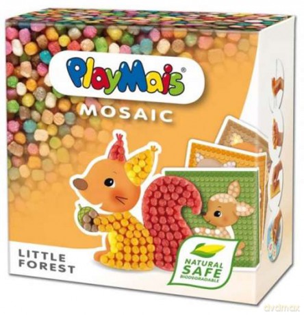 Małe Zwierzęta Leśne Mozaika Playmais