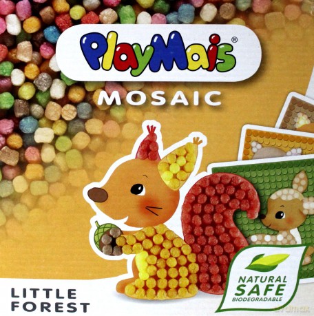 Małe Zwierzęta Leśne Mozaika Playmais