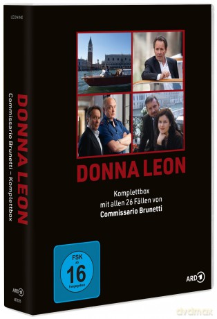 Donna Leon: Commissario Brunetti - Kompl [13DVD]