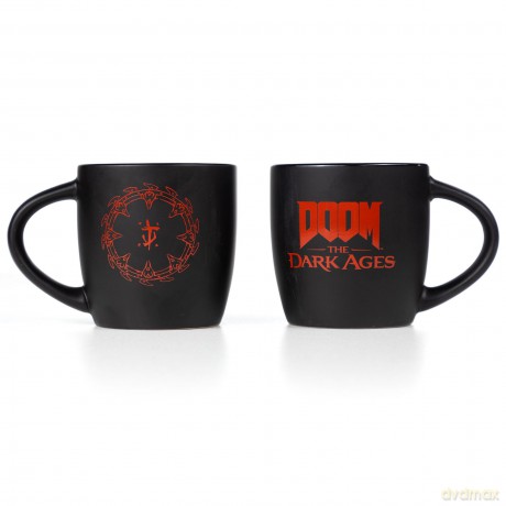 DOOM: The Dark Ages Mug "Shield" Black/Red Englisch
