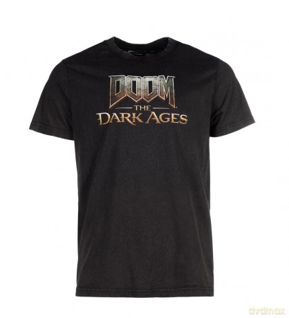 DOOM: The Dark Ages T-Shirt Washed Out "Logo" Black XXL Englisch