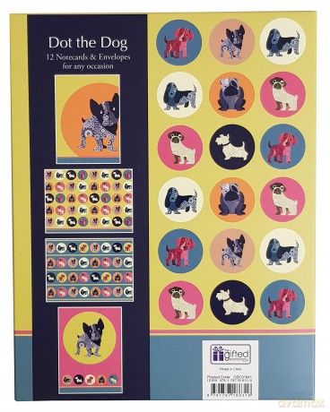 Dot The Dog Notecard Wallet: Dot The Dog Notecard Wallet