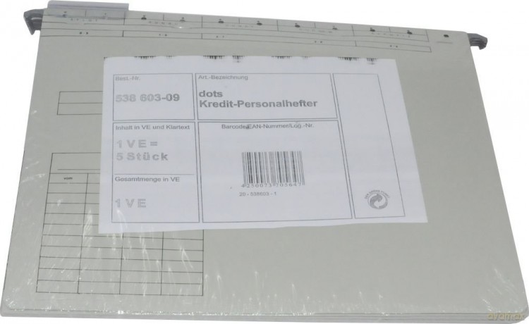 Dots Kredit/Personalhefter 5st