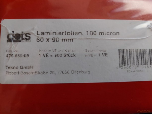 Dots Laminierfolien 60x90mm