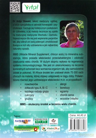 Mms Mineralne Panaceum Skuteczny Środek Antywirusowy Przeciwgrzybiczy Wzmacniający Odporność - Antje Oswald [KSIĄŻKA]