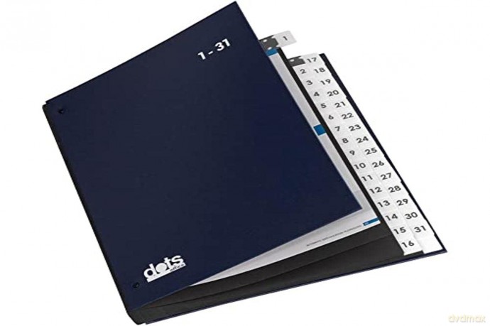 Dots Pultordner 1-31 blau