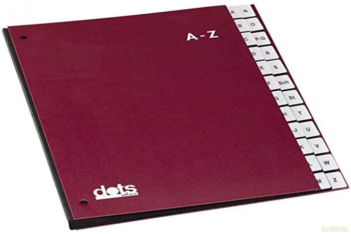 Dots Pultordner A-Z rot