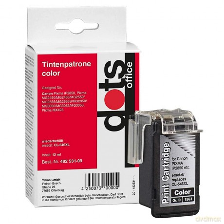 Dots Tinten ers.Canon CL-546XL
