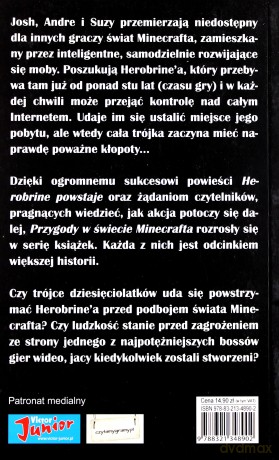 Minecraft Przygody. Tom 5. Mroczna Świątynia. Między lawą a potworami - S.D. Stuart [KSIĄŻKA]