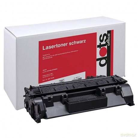 Dots Toner ersetzt HP 80A BK