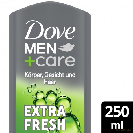 Dove Extra Fresh 3in1 Duschgel 250 ml