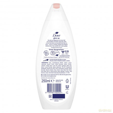 Dove glow up Duschgel 225 ml