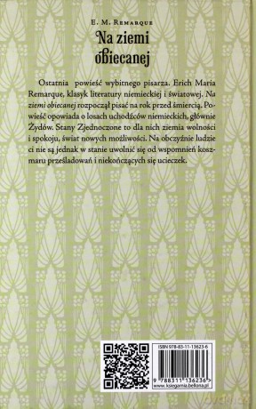 Na Ziemi Obiecanej - Erich Maria Remarque [KSIĄŻKA]