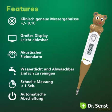 Dr. Senst Digital Thermometer Br DMT-410ZubehśrSONSTIGES540118533211.99111.02.202653789461 42501