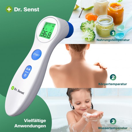 Dr. Senst Infrarot-Stirnthermometer wei
