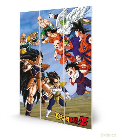 DRAGON BALL Z - Battle Clash - Wood Prin