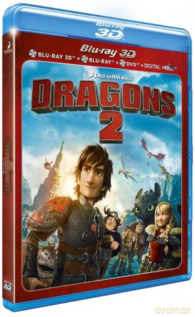 Dragons 2 3d+Dvd [3xBlu-Ray]