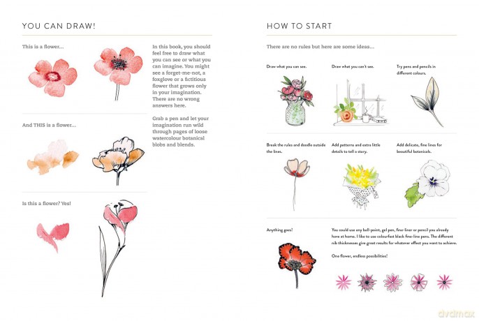 Draw Your Way Botanical Watercolour [KSIĄŻKA]