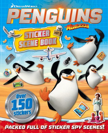 Dreamworks Penguins Of Madagascar Sticker Scene Fun [KSIĄŻKA]