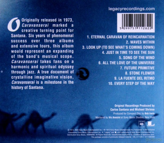 Santana: Caravanserai [CD]