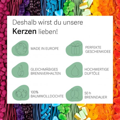 Duftkerze Haribo Sweet Universe - 300g