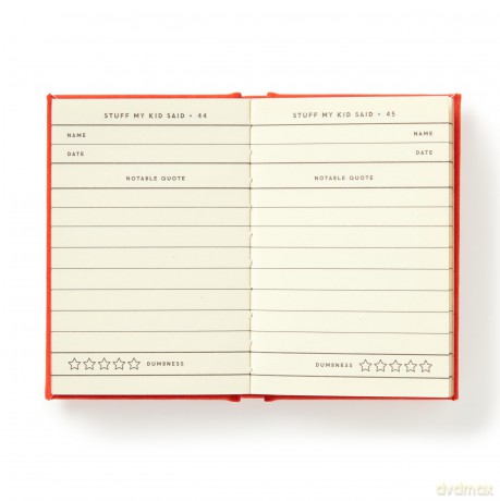 Dumb Things My Kid Said Tiny Diary [KSIĄŻKA]