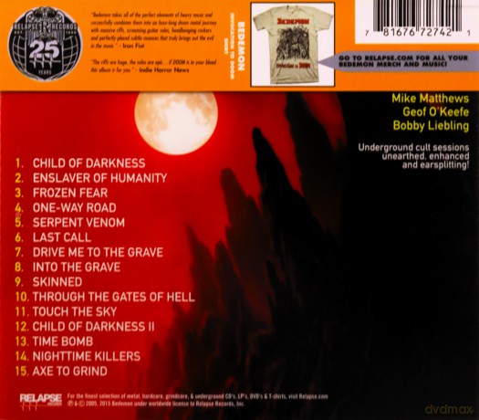 Bedemon: Child Of Darkness [CD]