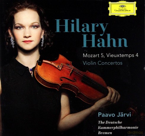 Hilary Hahn: Mozart, Vieuxtemps [CD]