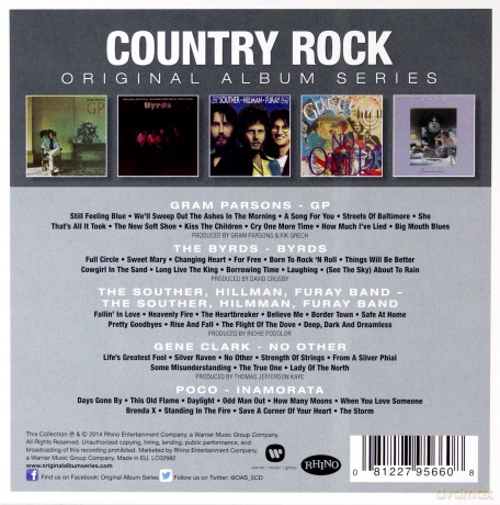 Country Rock: Original Album Series [BOX] [5CD]