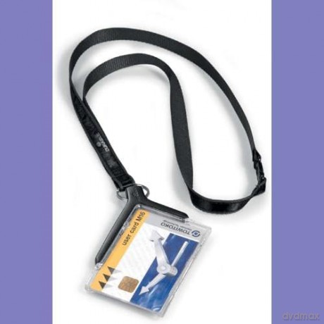 Durable: DURABLE Ausweishalter mit Textilband tr