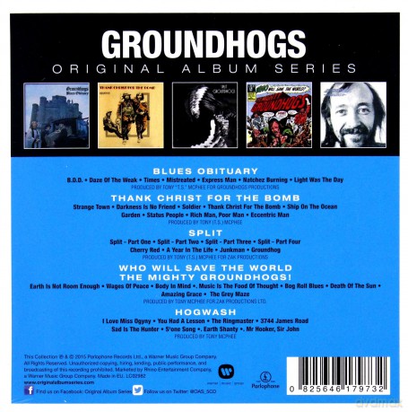 The Groundhogs: Original Album Series [5CD]