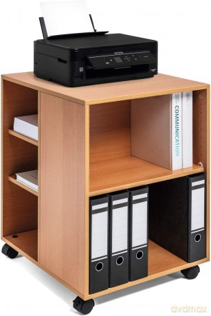 Durable: DURABLE Bźrowagen buche 3 Ebenen 52,8 x