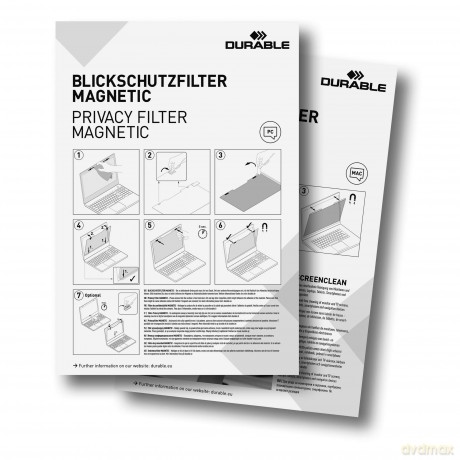 DURABLE Blickschutzfilter MAGNETIC 16,0"