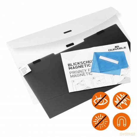 DURABLE Blickschutzfilter MAGNETIC 16,0"