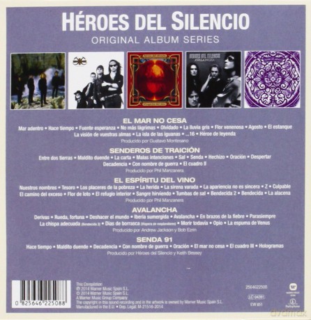 Heroes Del Silencio: Original Album Series [5CD]